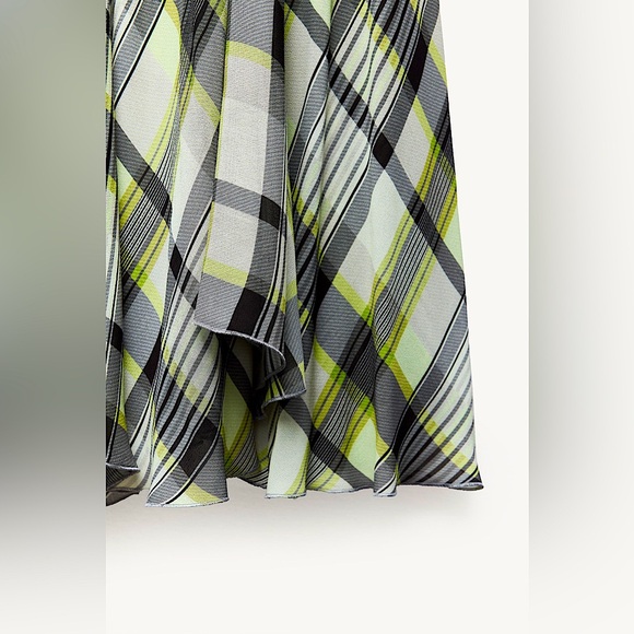 ZARA ZW Collection Printed MIDI Skirt - Picture 6 of 6